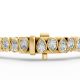 Pear Shape Diamond Bracelets in Gold