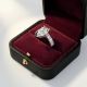Pear Shape Diamond Bridal Ring in Gold