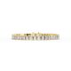 Princess Shape Diamond Bracelets in Gold