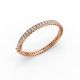 Oval Shape Diamond Bracelets in Gold