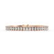 Oval Shape Diamond Bracelets in Gold