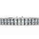 Radiant Shape Diamond Bracelets in Gold