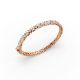 Heart Shape Diamond Bracelets in Gold