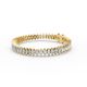 Marquise Shape Diamond Bracelets in Gold