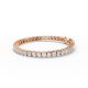 Cushion Shape Diamond Bracelets in Gold