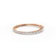 Heart Shape Diamond Bracelets in Gold