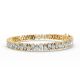 Pear Shape Diamond Bracelets in Gold