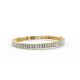 Radiant Shape Diamond Bracelets in Gold