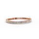 Radiant Shape Diamond Bracelets in Gold