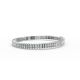 Radiant Shape Diamond Bracelets in Gold