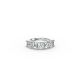 Cushion Shape Diamond Anniversary Band in Gold