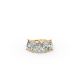 Pear Shape Diamond Anniversary Band in Gold