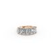 Radiant Shape Diamond Anniversary Band in Gold