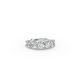 Round Shape Diamond Anniversary Band in Gold