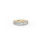 Round Shape Diamond Anniversary Band in Gold