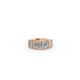 Emerald Shape Diamond Anniversary Band in Gold