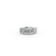 Emerald Shape Diamond Anniversary Band in Gold