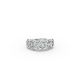 Oval Shape Diamond Anniversary Band in Gold