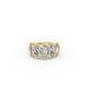 Marquise Shape Diamond Anniversary Band in Gold