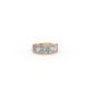 Radiant Shape Diamond Anniversary Band in Gold