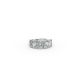 Radiant Shape Diamond Anniversary Band in Gold
