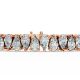 Pear Shape Diamond Bracelets in Gold