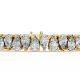 Pear Shape Diamond Bracelets in Gold