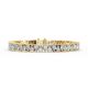 Pear Shape Diamond Bracelets in Gold