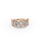 Marquise Shape Diamond Anniversary Band in Gold
