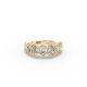Pear Shape Diamond Anniversary Band in Gold