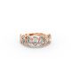 Pear Shape Diamond Anniversary Band in Gold