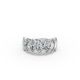 Marquise Shape Diamond Anniversary Band in Gold
