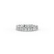 Princess Shape Diamond Eternity Bands in Gold