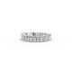 Radiant Shape Diamond Eternity Bands in Gold