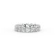 Cushion Shape Diamond Eternity Bands in Gold