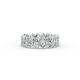 Pear Shape Diamond Eternity Bands in Gold