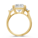 Radiant 14K White Gold Fashion Bridal Ring