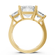 Emerald 14K White Gold Fashion Bridal Ring
