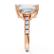 Emerald 14K White Gold Fashion Bridal Ring