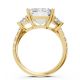 Emerald 14K White Gold Fashion Bridal Ring