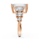 Emerald 14K White Gold Fashion Bridal Ring