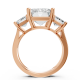 Emerald 14K White Gold Fashion Bridal Ring
