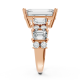 Emerald 14K White Gold Fashion Bridal Ring