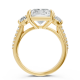 Radiant 14K White Gold Fashion Bridal Ring