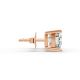 4 Prong Solitaire Earrings
