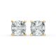 4 Prong Solitaire Earrings