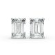 4 Prong Solitaire Earrings