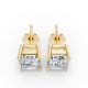 4 Prong Solitaire Earrings