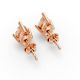 4 Prong Solitaire Earrings