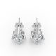 4 Prong Solitaire Earrings